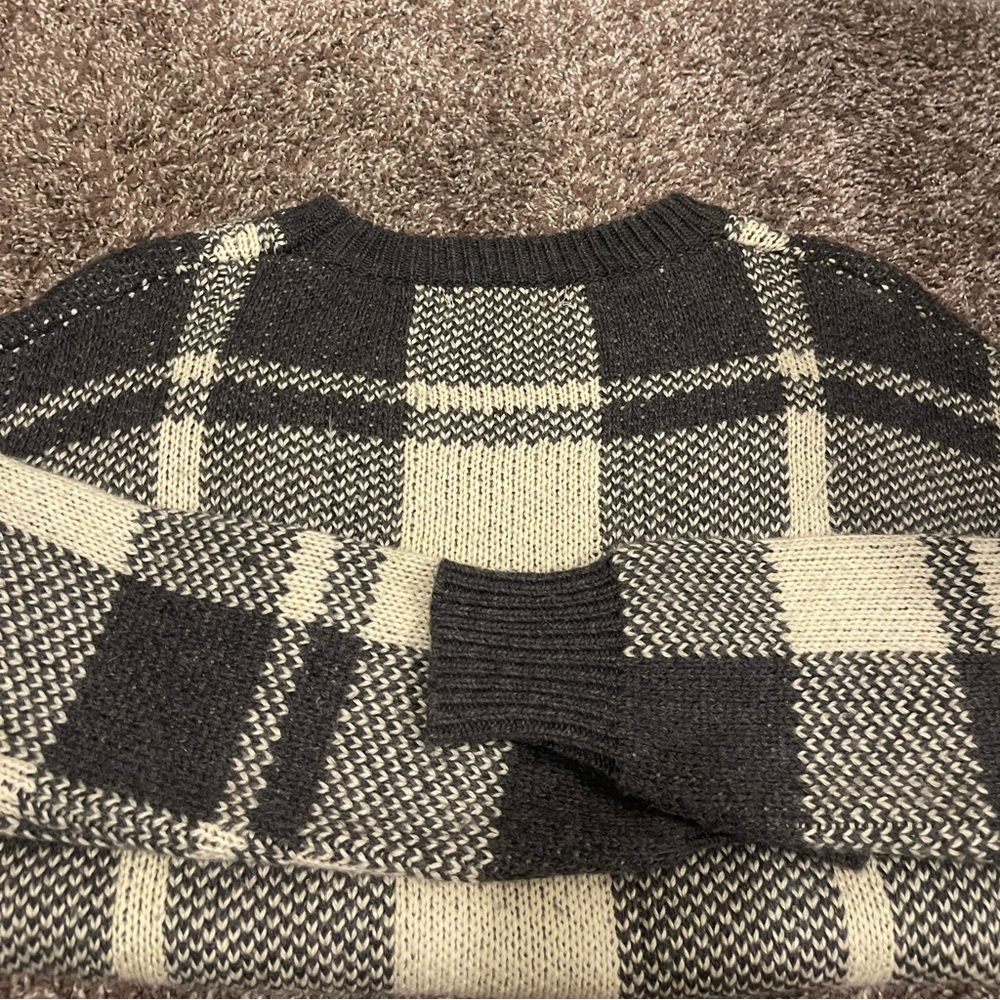 Plaid Sweater